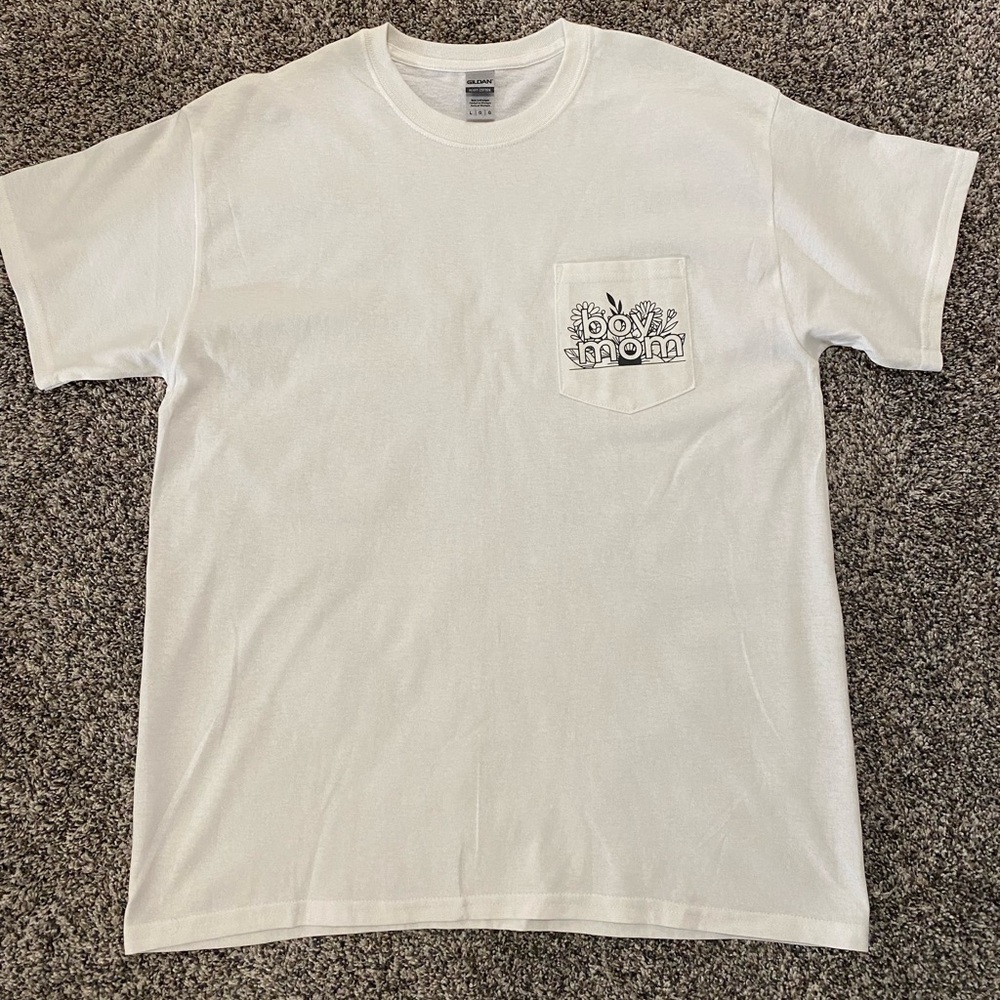 Boy Mom Pocket Tee
